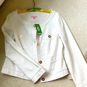 Lilly Pulitzer White Jacket